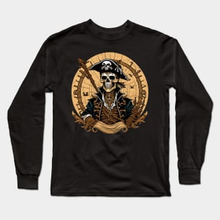 Skull Pirates Long Sleeve T-Shirt